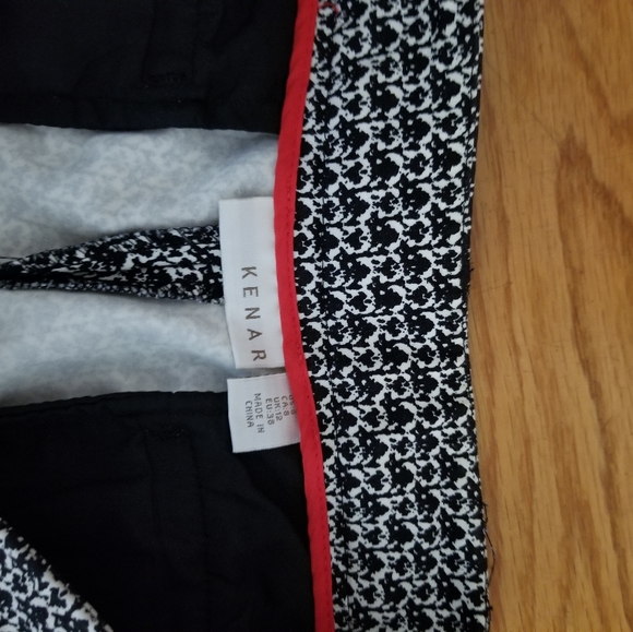 Kenar black and white pants Size 8 - Picture 5 of 6